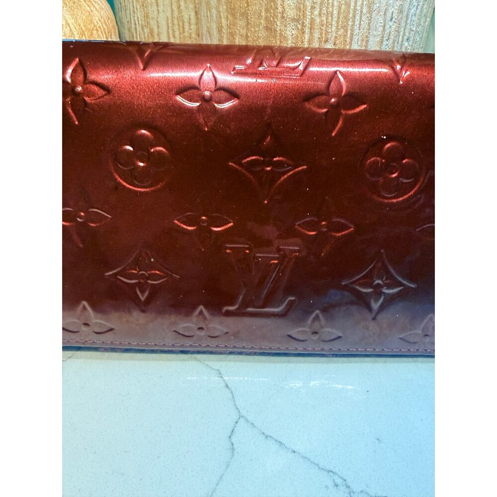 Louis Vuitton Monogram Vernis Patent Leather Zippy Zip Around Wallet - Picture 15 of 15